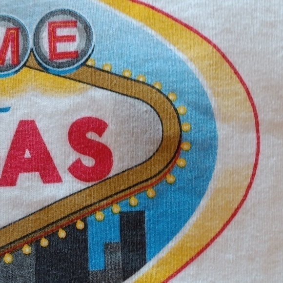 Welcome to Fabulous Las Vegas graphic tee Anvil brand 100% cotton size L EUC - Picture 8 of 8